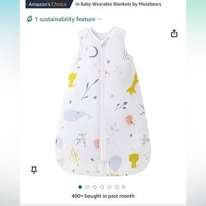 Mosebears Sleep Sack Baby Winter Wearable Blanket